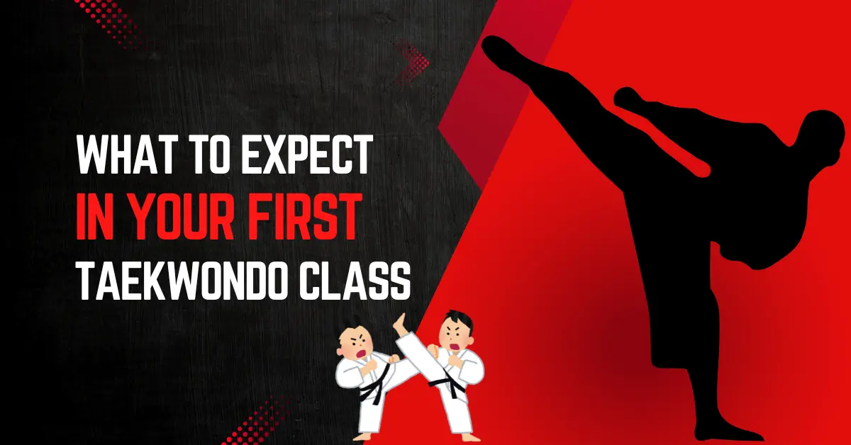 first Taekwondo class