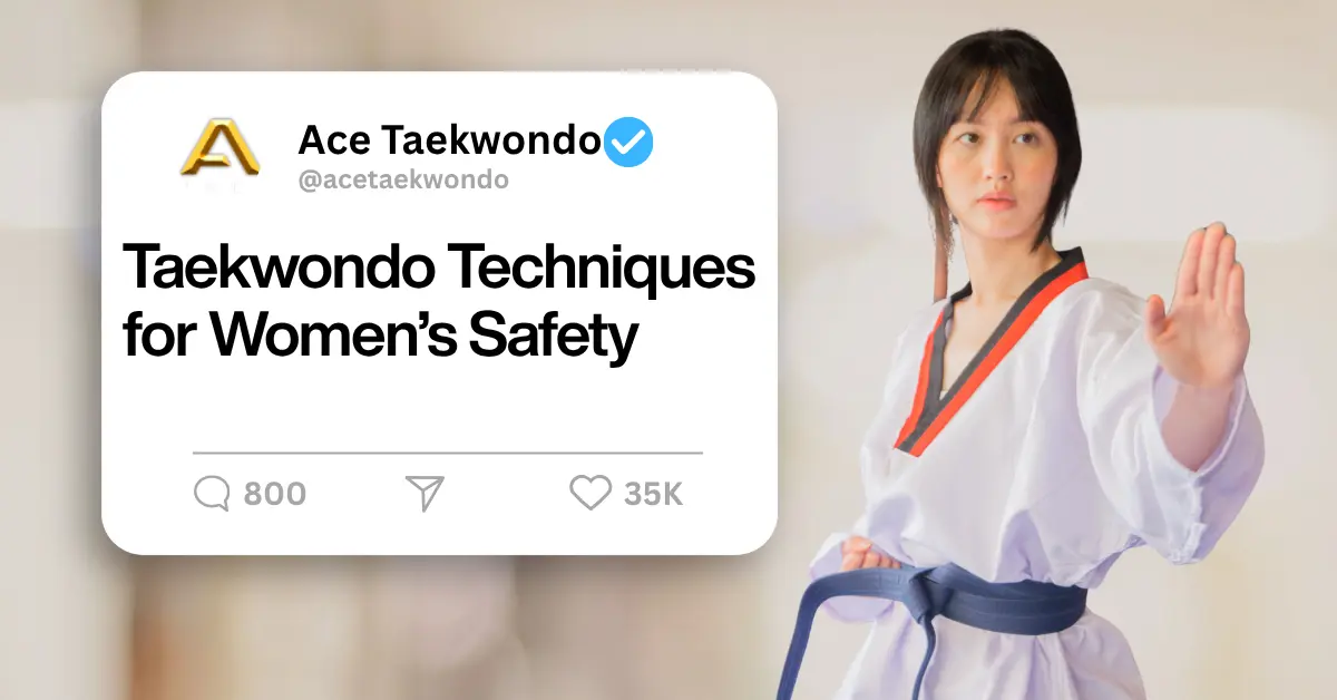 Taekwondo Techniques for Women’s